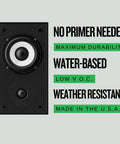 Heavy Duty Slick Texture Coating Water Based Pro Gear Roll And Spray Formula Beast Mode Speaker Cabinet Armor Black features.