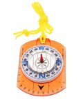 Orienteering Compass With Luminous Pointer For Hiking And Outdoor Adventures Compact Acrylic Design Ultra Lightweight Portable