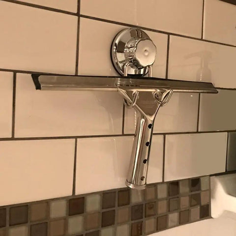 Double Suction Hook Set For Smooth Flat Surfaces Vacuum Cup Wall Hangers With Strong Hold For Towels And Robes Stainless Steel 2 Pack No Drill Easy Mount On Glass Tile Mirror Granite And Other Non Porous Surfaces