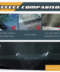Effect comparison of Front Windshield Washer Nozzle Replacement Kit For Most Cars With Fluid Hose And Connectors versus others