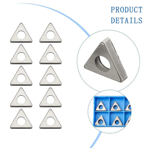 CNC Turning Tools Kit With Triangle Shim For Blade Protection And Longevity Pro Grade Tool Holder Set For Precise Machining