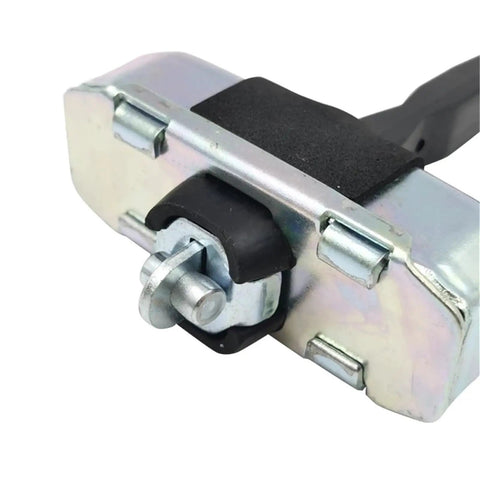 Close-up of metal component from Door Hinge Set For Toyota Land Cruiser Prado 2010 To 2018 Front And Rear with adjustable features.