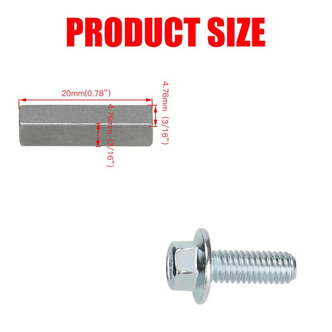 Go Kart Sprocket Hub Replacement With Three Quarter Inch Bore And Three Sixteenth Inch Keyway Hardware Kit Included details