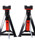 3 Ton Jack Stands For Home Garages Heavy Duty Steel Lifts With 6000 Lb Per Stand Low Profile Auto Shop Axle Lifts Ten Adjustable Heights