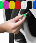 16 Pack Tire Valve Stem Caps With Upgraded Sealing Ring For Cars SUVs Motorbikes Trucks Bikes Black Durable Plastic Universal Fit No Air Leakage