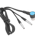 Pro Grade Ultrasonic Thickness Gauge Probe For Metal Testing With Auto Calibration Smart Sensor Wide Measuring Range Transducer Tester Replacement Probe For Precise Non Destructive Evaluation, black cable, metal tip, dual connectors