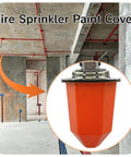 Snag These Bad Boys 20 Pack Magnetic Fire Sprinkler Paint Covers Designed for Recessed Heads Smooth PVC Build on ceiling.