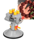 Heavy Duty Mini Suction Cup Vise Bench Mount 360 Rotation Universal Desktop Clamp For Woodwork showing the compact design and suction base.