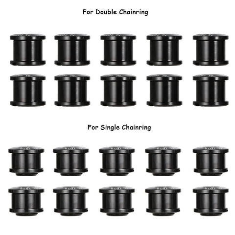 Beefy 10 Piece Double Chainring Bolts M8 Set For Road Mountain BMX Bikes And MTB Cranksets 7075 Aluminum Alloy Construction