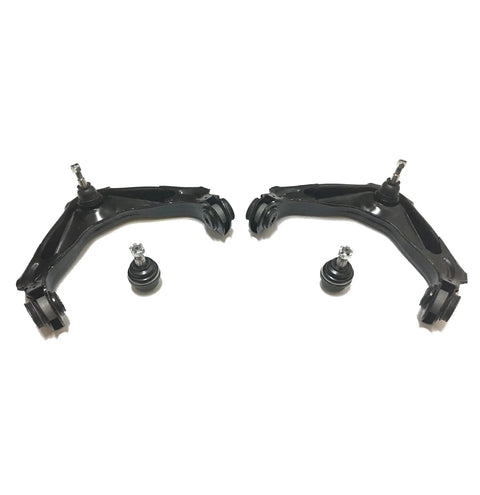 Upper control arms from All In One 18 Piece Steering And Suspension Kit With Upper Control Arm Lower Ball Joints Tie Rod Ends Idler And Pitman Arm 3 Groove Spline Sway Bar Links And Lower Control Arm Bushings For Suburban 2500 And H2