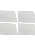 4 Pack Stainless Steel Screen Mesh For Bumper Repair, Fine Mesh For Quick Fixes, Square Sheets, Durable Patch Kit