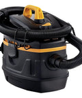 Beast Series 5 Gallon Wet Dry Vacuum With 5.5 HP Motor, 1-7/8 Inch Hose, black rugged vacuum for jobsite cleanup