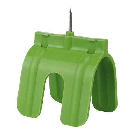 Professional Electrical Box Positioning Tool Set With 5 Metal Frame Markers For Plasterboard Installation, green plastic marker with steel tip.