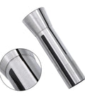 Close-up of 20 Piece Pro Grade Metric R8 Collet Set 1mm to 20mm, durable tool steel, showing precision detail
