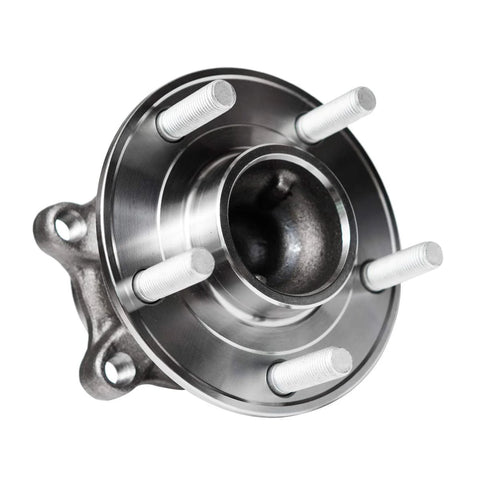 Front view of Rear Wheel Hub And Bearing Assembly For Focus 2012 2013 2014 2015 2016 2017 2018 With ABS 5 Lug Pair AUQDD 512466 ISO TS 16949