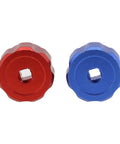 2 Pack Round Wheel Handle Made Of Aluminum Alloy For Refrigeration Gauges And HVAC Control Valves Easy Grip Knobs