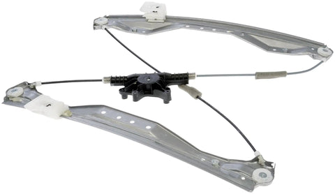 Front Driver Side Power Window Regulator Only For Select Vehicles OE Fix Replacement That Resists Cable Reel Binding Beefy Durable No Fuss Install Plug And Play High Quality Window Regulator, metal cable type