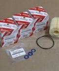 Toyota OEM Oil Filter And Drain Plug Washer Set, 3 Pack, 04152-YZZA3 And 90430-12031, Genuine Replacement Parts For Toyota Engines