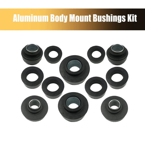 Beef Up Your Ride With This Billet Aluminum Body Mount Bushings Kit For Camaro Nova Chevy II 1968 To 1981 32 Piece Set