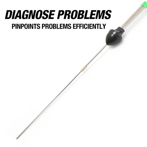 Engine Noise Diagnostic Stethoscope For Cars And Trucks, Universal Fit Auto Tool For Mechanics And DIY Enthusiasts, High Sensitivity, Shockproof Construction, Hear Hidden Issues Like A Pro, side view.