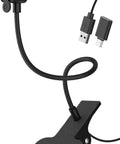 Total Game Changer 4K Center Screen Webcam With Punchy Mic And Lightning Autofocus; flexible neck, USB connectivity, clip-on mount.