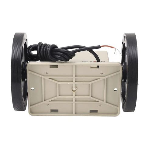 Mingzhe Automatic Metric Measuring Wheel, 999999m Distance Range, bottom view showing wheels and cable.