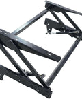 Lift Up Top Coffee Table Kit with solid metal frame and spring hinge, adjustable width 18.3 to 32 inches, DIY hardware kit
