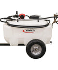 25 Gallon Trailer Sprayer With 2.4 GPM Pump And 3 Nozzle Boom Delivers High Pressure Lawn And Garden Coverage next to hand scrub bottle