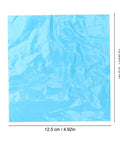 200 Pack Thickened PE Machine Covers Large 125x135cm Moistureproof Protective Bags heavy-duty blue cover detail view