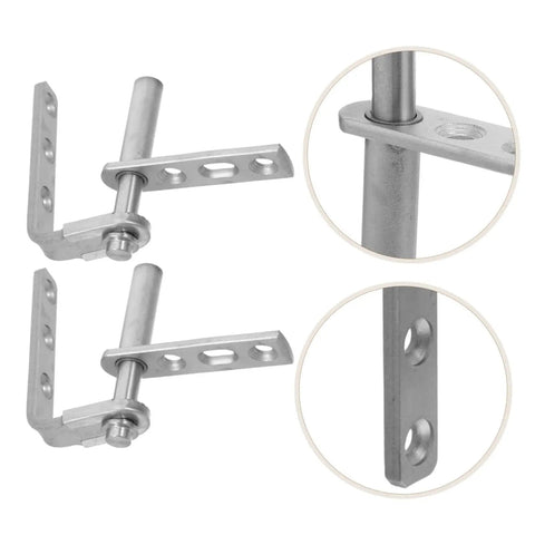 Heavy Duty Stainless Steel Self Closing Swing Door Hinges For Cafe And Interior Doors Dual Swing With Moisture Resistant Build And Automatic Self Return Mechanism Tough As Nails For Cabinets Kitchens And Bars, close-up