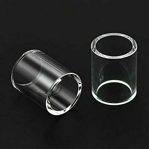 Two Heavy Duty Heat Resistant #10 Glass Cups on black background for SR WP 17 18 26 And WP 9 20 TIG Welding Torches.