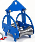 Heavy Duty Cable Puller Sheave For Smooth Wire Rope Pulling And Cable Feeding Industrial Grade Workhorse Wheel With Stainless Steel Rollers