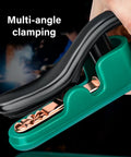 Heavy Duty Welding Electrode Holders And Clamps With 800A High Conductivity Copper Jaws For Industrial Jobsites Steel Fabrication and Machinery Repair Rigorous Tasks with multi-angle clamping features.