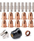 Pro Grade Plasma Cutter Tips Kit 23 Piece Replacement Electrodes 105400038 105400039 105400040 105400041 set