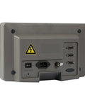 Back view of Heavy Duty Three Axis Digital Readout System with ports and power switch for lathe mill rigs.