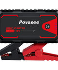 5000A Car Jump Starter A30 12V Jump Box Portable Power Bank With Dual Outputs LED Light For 10L Gas Or 8L Diesel Engines Quick Jump Start