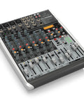 Xenyx QX1204USB Premium 12 Input 2 By 2 Bus Analog Mixer With Ultra Low Noise Mic Preamps Studio Grade Compressors Klark Teknik Multi FX