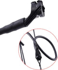 Lightweight Rubber Peephole Tube Replacement for Compound Bow String Systems showing flexible durable setup