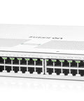 Instant On 1930 24 Port Gigabit Smart Managed Layer 2 Plus Ethernet Switch with 24 1G Copper Ports and 4X SFP Plus Uplink, front view