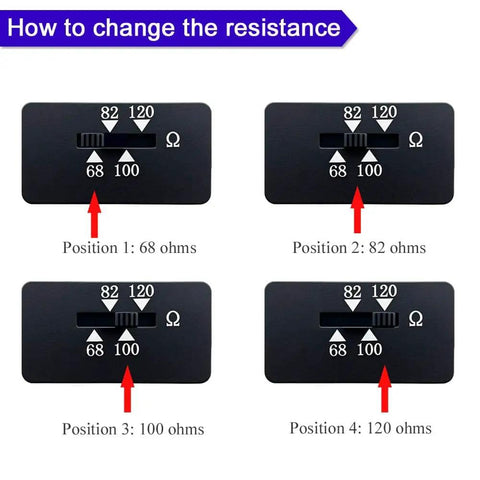 Honda Three Point Five Liter V6 VCM Muzzler Harness Disable Kit With Replacement Resistor Set positions 68 Ohm 82 Ohm 100 Ohm 120 Ohm