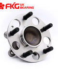 Front view of Rear Wheel Bearing Hub Assembly For 2006-2011 Honda Civic ABS LX DX GX 1.8L, 5 Lug, Left And Right, Set Of 2