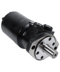 Heavy Duty 101-1032-009 Hydraulic Motor Swap Fits Char-Lynn H Series showing black finish, keyed shaft and ports for low speed high torque use.