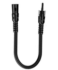 Extend Your Steam Cleaning Game With A Flexible High Pressure Extension Hose For Handheld Mops And Steam Shot Attachments, black color