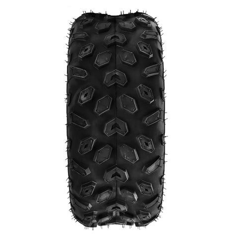 All Terrain ATV Tires 19x7-8 4-Ply Tubeless, Great For Mud And Sand, Ready To Roll On Off Road Trails, 19x7-8 Size, 2 Pack, Ideal For Most ATV UTV Models, Z-122, close-front view