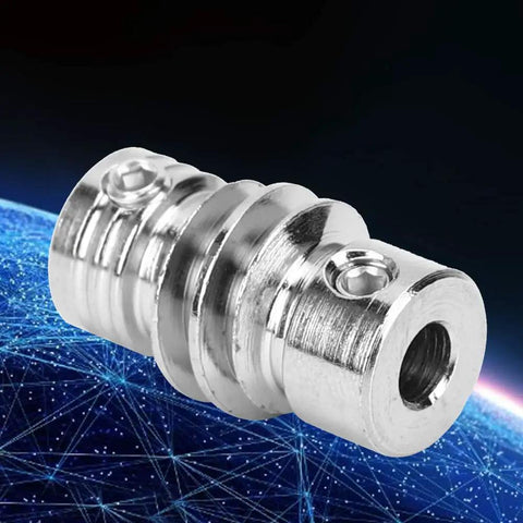 20 To 1 Bronze Worm Gear Set With Metal Shaft High Torsion Replacement For 4 To 1 Speed Industrial Robot Parts For DIY Projects Beefy Torque Boost For Precise Slow Motion And Easy Installation, silver metal shaft coupling