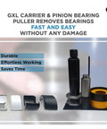 Carrier And Pinion Bearing Puller For Dana 30 40 60 70 80 And Ford 10.25 Clamshell Design Heavy Duty Tool on display