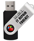 Bootable USB Recovery Drive With Ten Killer Tools For Windows PCs Including Antivirus Data Recovery Password Reset Disk Cloning