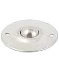 Built Tough 22Mm Metal Ball Transfer Unit With Secure Mounting Plate For Heavy Duty Conveyor Systems Workhorse Industrial Grade smooth rolling caster replacement parts, stainless steel 22mm ball.