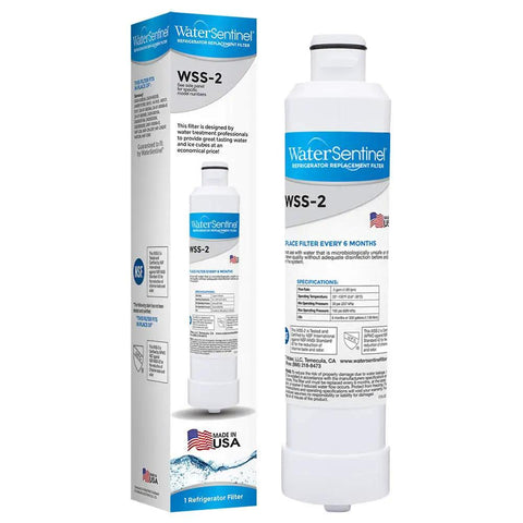 Fridge Water Filter Replacement 3 Pack Fits Samsung HAFCIN Filtration Systems Blue NSF 42 53 372 Certified