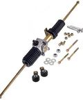 Beefed Up Steering Rack And Pinion With Tie Rod Ends For Polaris RZR 800 EFI 2008 2009 2010 2011 2012 2013 2014 RZR 800 Steering Gear Box Replacement Not For RZR S 800 Or RZR 4 800 Models shown with components on white background